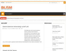 Tablet Screenshot of blog.bilisimegitim.com